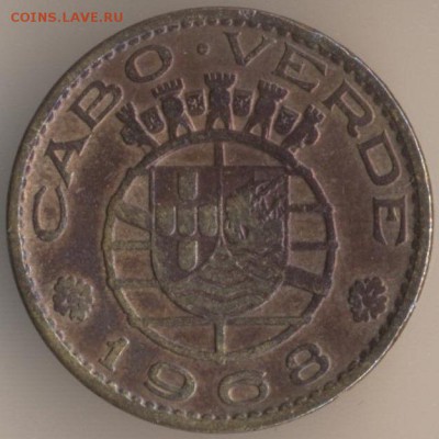 Итальянское Сомали 1 сомало 1950, Кабо-Верде 1 эскудо 1968 - 24