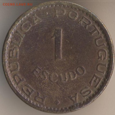 Итальянское Сомали 1 сомало 1950, Кабо-Верде 1 эскудо 1968 - 23