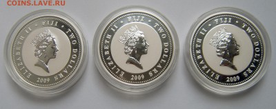 Набор Фиджи 2 доллара 2009 Царская семья Романовых до 03.07 - 8