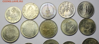 1 Бат Таиланд - 20 разных монет - Таиланд 3.JPG