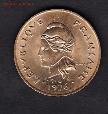 Н Каледония 1976 100фр - 32