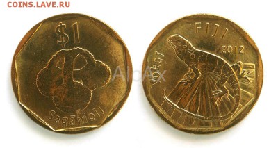 Фиджи 1 доллар 2012 KM#336 до 7.07 - 61025798