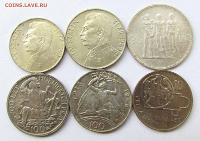 6 серебряных монет Чехословакии 1934-1966 - 17.JPG