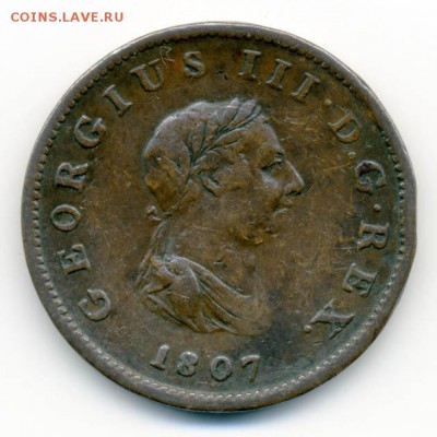 2 пенни 1807 - аверс - Британия_1807-полпенни_А