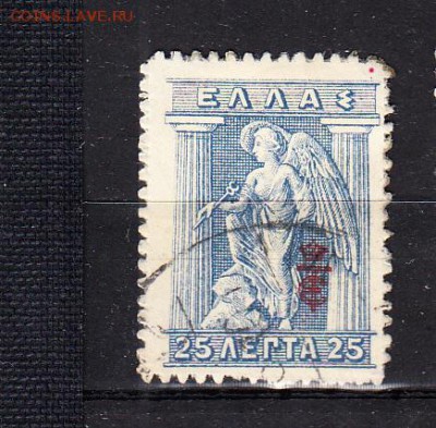 Греция 1916 надпечатка 1м - 680