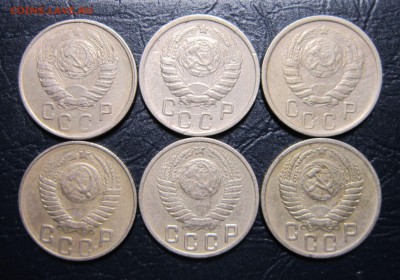 15 копеек 1943,45,46,48,49,50 гг. до 6.07 в 22.00 - 15к43-2