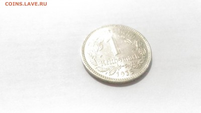Германия. 3 рейх. 1 марка 1935. до 07.07 в 22.00 мск - P_20170704_140408