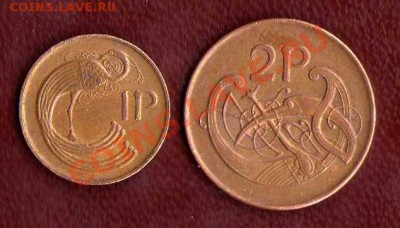 Ирландия 1 пенни 1980 и 2 пенса 1988 до 28.02. в 21:00 - img013