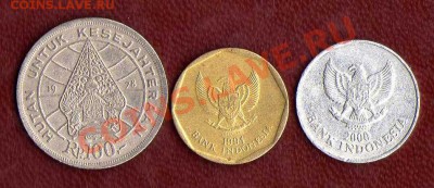 Индонезия 100 франков 3 монеты до 28.02. в 21:00 - img005