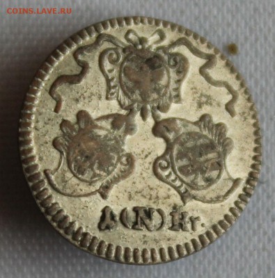 С руб. НЮРНБЕРГ 1 крейцер 1773г. ГОРОД  В КОЛЛЕКЦИЮ!до 11.7 - IMG_7522.JPG