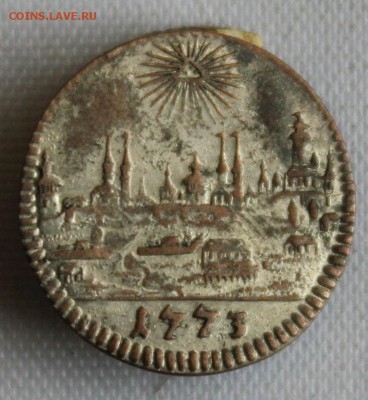 С руб. НЮРНБЕРГ 1 крейцер 1773г. ГОРОД  В КОЛЛЕКЦИЮ!до 11.7 - IMG_7521.JPG