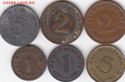 Монеты Германии до1950г-13шт со 100р до 07.07.17 - sc0004