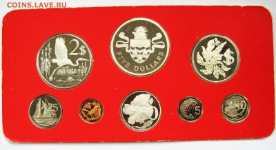 Набор монет Каймановы острова 1976 год. До 10.07 в 22-00мск - кайман1