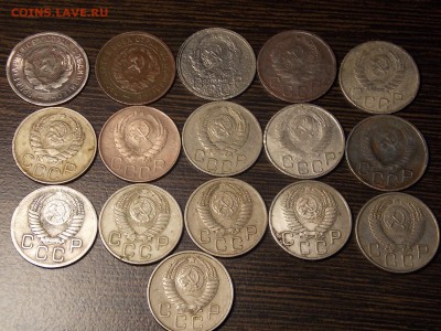 Погодовка 20 коп до 1958г. 16шт. - DSCN5476.JPG