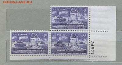 США В честь генерала Дж. С. Паттона-мл., (1953) - В честь генерала Джорджа С. Паттона-мл., 1885-1945 (1953)