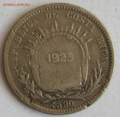 С РУБ. RAR КОСТА РИКА 25с 1890г. НАДЧЕКАН 50с 1923г. до 12.7 - IMG_7659.JPG
