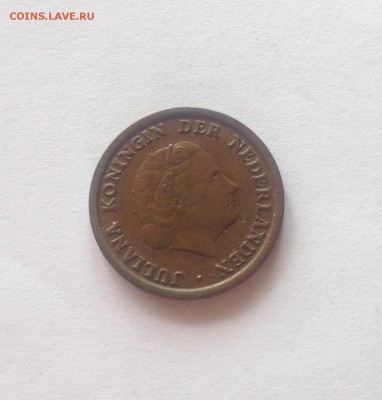 1 цент 1952г. Нидерланды , до 13.07.17г. - нидерланды