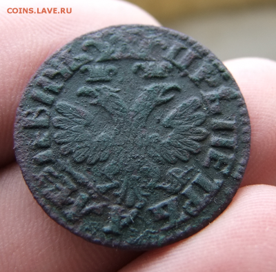 Деньга 1704 года. - деньга 1704 а