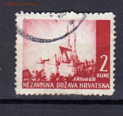 Хорватия 1941 1м 2к - 717