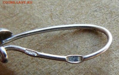 серьги серебряные Стрекоза 11.07.17 22:00 Мск - серьги 1,37гр стрекоза кл