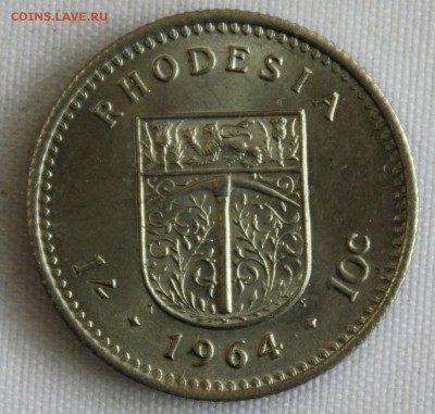 С 1 РУБ. БРИТ.РОДЕЗИЯ 1 шиллинг 1964г. UNC до 14.07. в 22-00 - IMG_7753.JPG