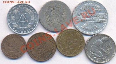 7 монет Германии с рубля. До 28.02.11 г. 20-00 МСК. - 7 Германия.1