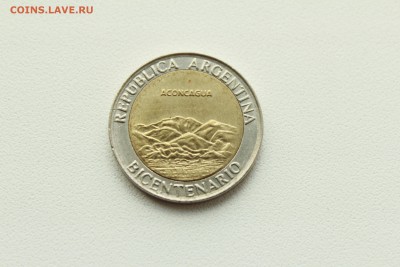 С 1 руб. Аргентина 1 песо 2010 Гора Аконкагуа 12.07 - 22:00 - IMG_1053.JPG
