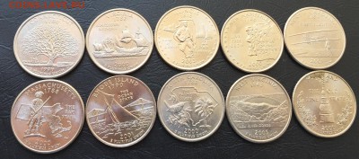 25 центов Штаты США 10 шт. Разные до 16.07.17 22:00 - IMG_3349-08-07-17-02-55.JPG