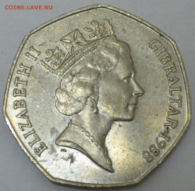 Гибралтар  50 Пенсов 1988г. с 100р. до 13.07.17г 22:00 МСК - DSC_0004.JPG