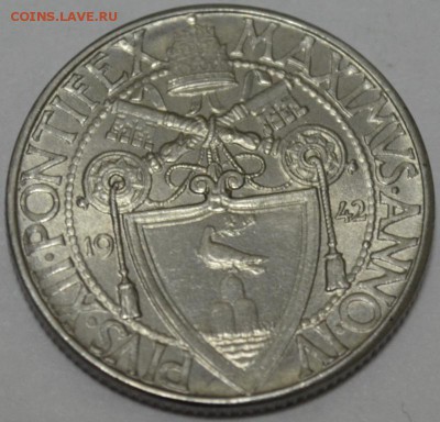 Ватикан 50 Чентезимо 1942г. с 100р. до 13.07.17г 22:00 МСК - DSC_0004.JPG