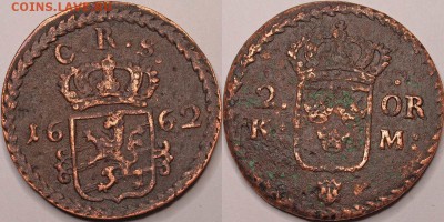 Швеция. - Karl XI- 2 Öre