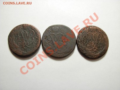 2 Копейки1757; 1758 (ном сверху); 1758До 27.02.11В 22.00 МСК - DSCN3341.JPG