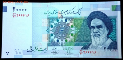 Иран 20000 риалов 2009-2010 unc до 17.07.17. 22:00 мск - 2