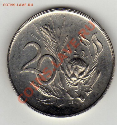 Ю.АФРИКА 20 ЦЕНТОВ 1966 SUID AFRIKA ДО 28.02.11 В 22.00МСК - img235