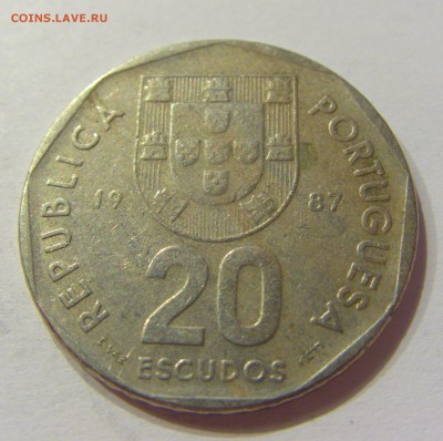 20 эскудо 1987 Португалия №1 17.07.2017 22:00 МСК - CIMG8382.JPG
