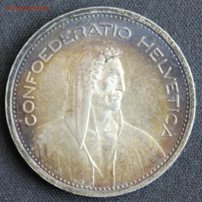 С 1 РУБ. ШВЕЙЦАРИЯ 5 франков  1954г.  до 18.07 в 22-00 - IMG_7279.JPG