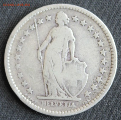 С 1 РУБ. ШВЕЙЦАРИЯ 2 франка  1886г.  до 18.07 в 22-00 - IMG_7349.JPG