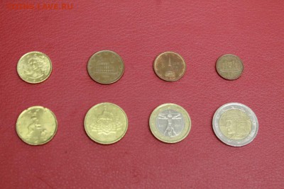 набор евро - Италия 2,1 евро,50,20,10,5,2,1 евроцентов - _MG_5092.JPG