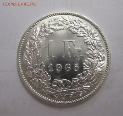 1 франк Швейцария 1965   до 16.07.17 - IMG_2019.JPG