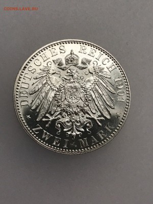 Германия. 2 марки 1901 года ПРУФ!!! - IMG_4481.JPG