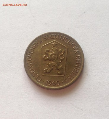 1 крона 1969г. Чехословакия , до 20.07.17г. - чехословакия 1-1