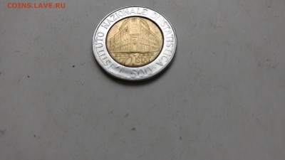 Италия 500 лир юбилейная наплыв металла до 22 18.07 - IMG_20170714_074035279