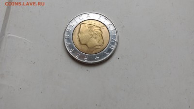Италия 500 лир юбилейная наплыв металла до 22 18.07 - IMG_20170714_073938021