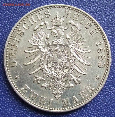 Пруссия 2 марки 1888. Фридрих. - Preussen-2-1888-.JPG