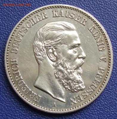 Пруссия 2 марки 1888. Фридрих. - Preussen-2-1888.JPG