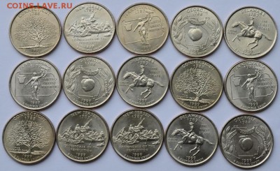25 Центов США 1999г. 15шт с 100р. до 18.07.17г 22:00 МСК - DSC_0002.JPG