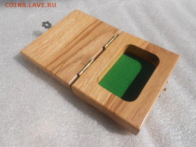 Планшеты из ценных пород дерева для хранения монет. - plSc9DFzkYU
