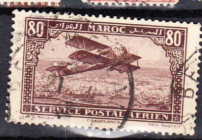 Колонии Фр Марокко 1922 1м 80с - 755