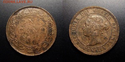 МОНЕТЫ МИРА 07-17 - Канада – 1 цент (1901) «Виктория»
