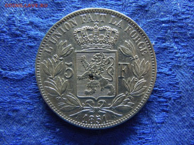 Бельгия 5 франков 1851,100 франков 1949,1951 - Belgium 5 francs 1851-1